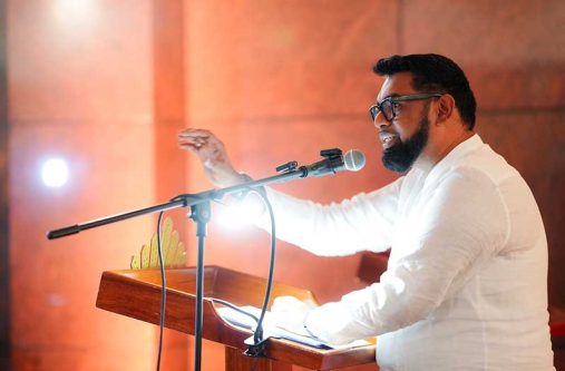 President, Dr Irfaan Ali