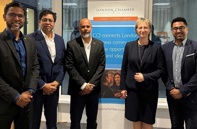 Councillor and Executive Member, Timothy Tucker, Councillor Rayad Boyce, and Member Ian Dhanraj, recently met with LCCI’s Head of International, Marta Kozlowska (second from right) and other senior officials