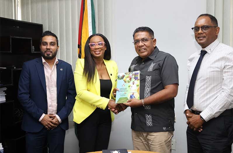 Minister of Agriculture Zulfikar Mustapha and GCCI’s newly elected President, Mrs. Kathy Smith, expressed optimism regarding future collaborations to foster innovation, investment, and inclusive growth within Guyana’s dynamic agricultural sector