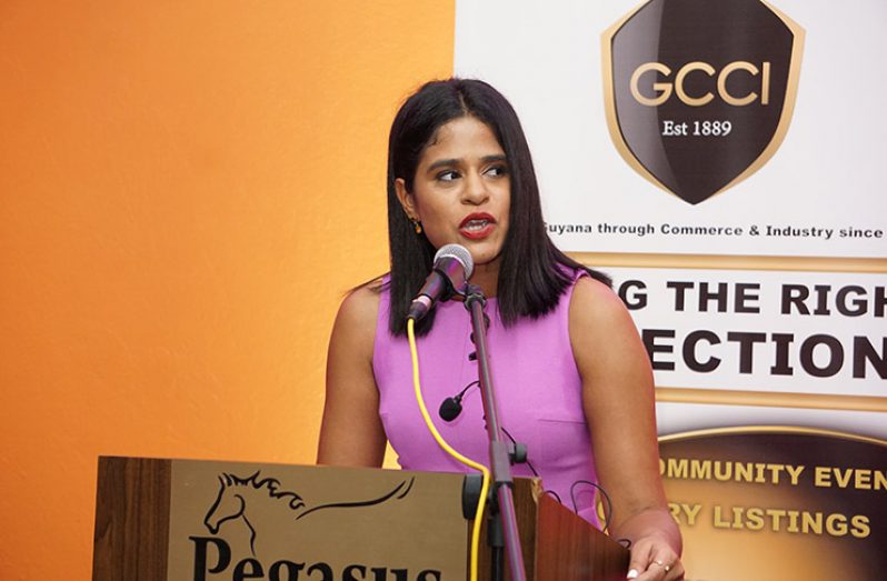 Chairperson, Membership Committee of GCCI, Macaela Cameron