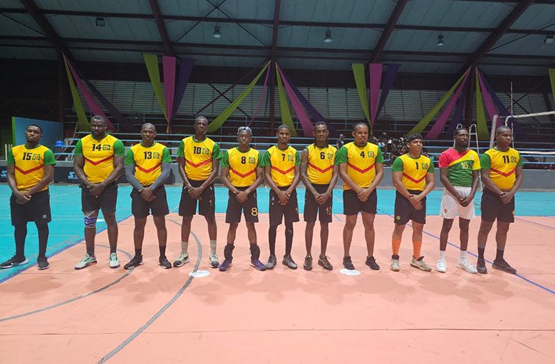 GDF volleyball club after its victory over Vanguard