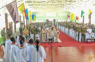 The GDF celebrated its 59th anniversary with an inter-faith Thanksgiving Church Service at Base Camp Ayanganna, Thomas Lands, highlighting its commitment to protecting the nation