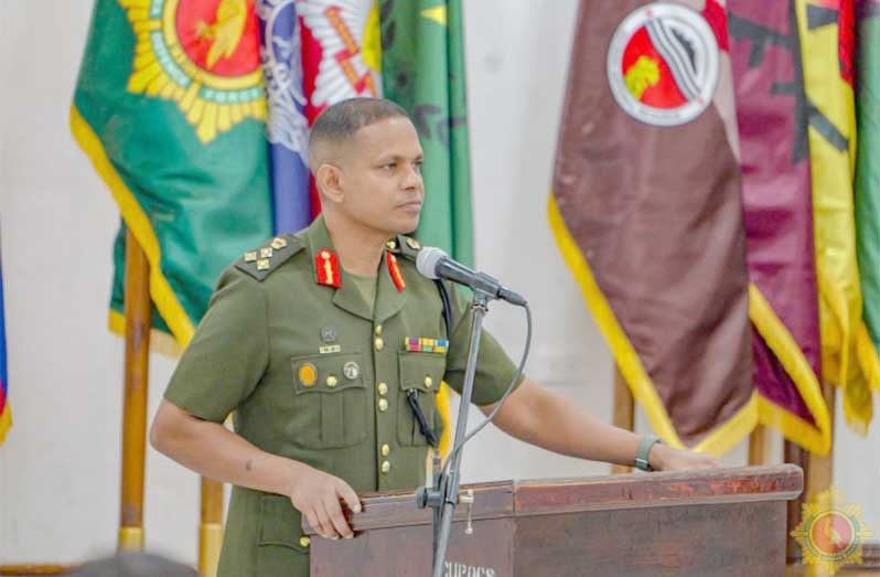 Guyana’s Chief of Defence Staff, Brigadier Omar Khan