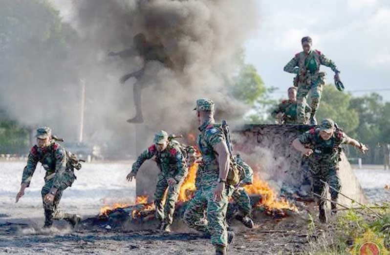 The competition brought together 12 teams, including the Guyana Police Force’s Special Weapons and Tactics (SWAT) team, with competitors required to demonstrate endurance, accuracy, discipline and teamwork while performing under fatigue