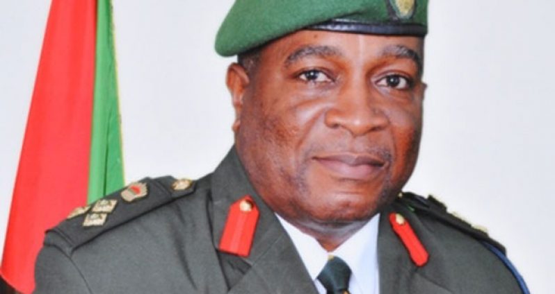 The eighth Chief of Staff of the Guyana Defence Force, Brigadier Mark Phillips