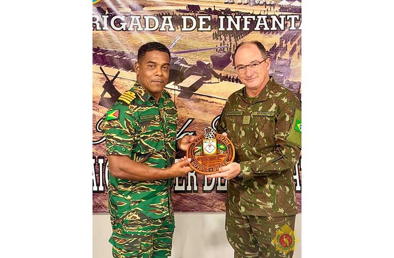 The 29th Regional Military Exchange between the GDF and the Brazilian Armed Forces was held recently in Boa Vista, Brazil
