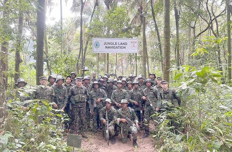 Two officers and 28 other ranks of the Guyana Defence Force (GDF) have successfully completed an intensive Jungle Life Training programme in Brazil, further strengthening the longstanding defence partnership between Guyana and the Federative Republic of Brazil (Photographs were provided courtesy of the Brazilian Armed Forces)