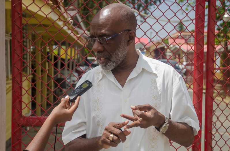 Commissioner Vincent Alexander (Delano Williams photo)