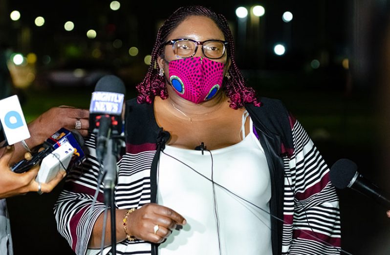 GECOM’s Public Relations Officer, Yolanda Ward