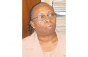 Newly appointed Assistant Chief Election Officer, Beverly Critchlow (Stabroek News photo)