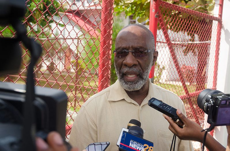 Commissioner Vincent Alexander (Delano Williams photo)