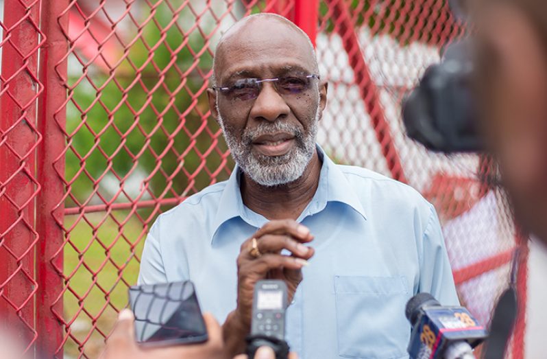 Commissioner Vincent Alexander (Adrian Narine photo)