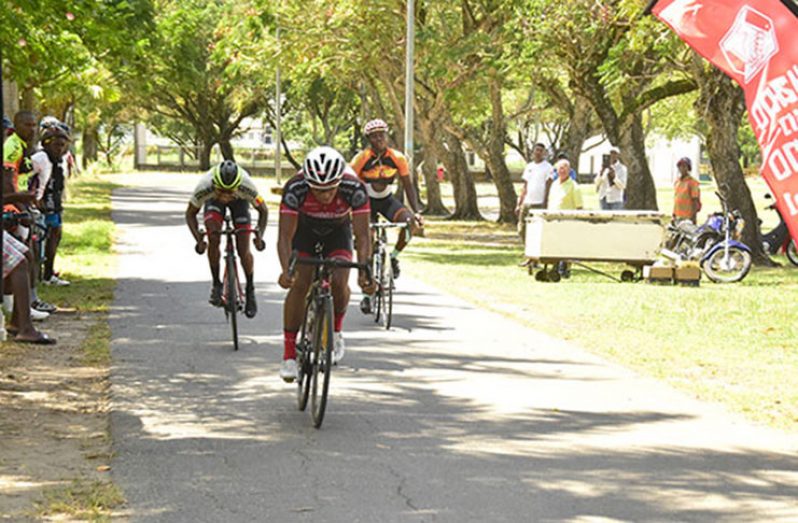 Winner of last year’s Payless Variety cycling meet, Geron Williams