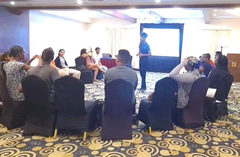 A snapshot of one of the annual filmmaking workshops (GFF Facebook photos)