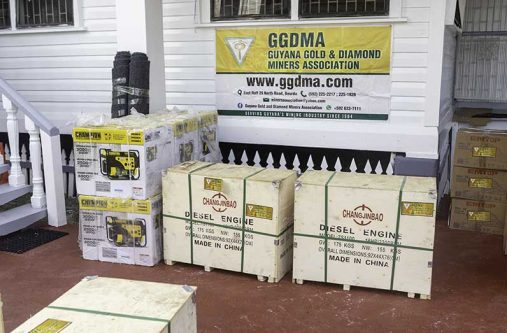 Six small-scale miners received essential mining equipment from GGDMA as part of ongoing efforts to support production and encourage formal sector compliance