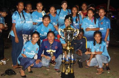 Defending female champions Gladiators FC