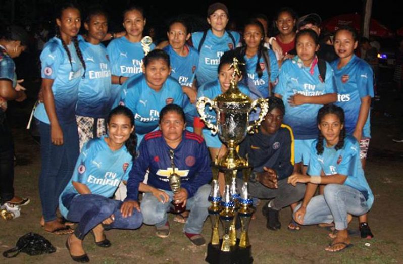 Defending female champions Gladiators FC