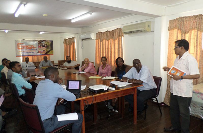 GMSA members meeting with representatives of the GRA and Ministry of Foreign Affairs on July 7, 2016