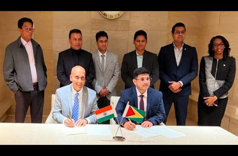 The Guyana Manufacturing and Services Association (GMSA) and NBR Cooling Systems Pvt Ltd. (NBR), on Thursday, signed a Memorandum of Understanding (MoU) that could strengthen the automotive cooling sector in Guyana and Caribbean region