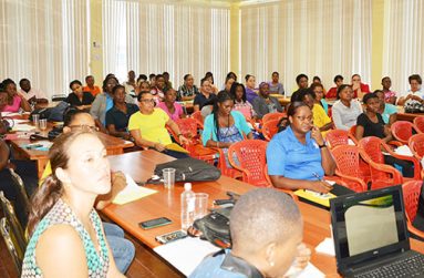 A section of the audience at yesterday’s GOA Women and Sport Seminar
