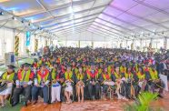 Some of the graduates at the GOAL graduation ceremony this year