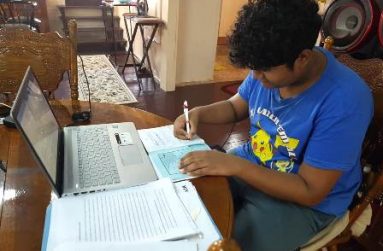 Children from all across Guyana can continue their education in the comfort and safety of their own homes
