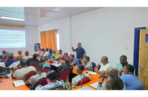 COMMANDER of Regional Police Division #6, Assistant Commissioner Shivpersaud Bacchus, conducted a refresher training session recently for Inspectors and Sergeants serving across the Division.
The session focused on effective communication, confidentiality, leadership, and the implementation of Standing Order No. 6, which outlines the duties and responsibilities of Inspectors and subordinate officers.
Commander Bacchus underscored the importance of maintaining authority, acting impartially, setting professional examples, and properly supervising junior ranks. 
He also emphasised the critical responsibilities of officers when in charge of stations or departments, including discipline, operational efficiency, crime investigation, staff training, welfare, duty organisation, and oversight of records, property, and public interactions.
The interactive session concluded with participants pledging to uphold the highest standards of professionalism within the Guyana Police Force.