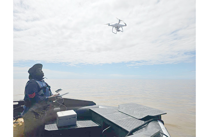 Drone support is also being utilised to assist in locating potential survivors, persons still unaccounted for and bodies