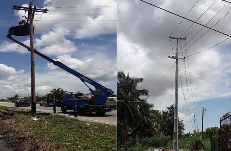 Installation of the 13.8kV Express Feeder in Region Three