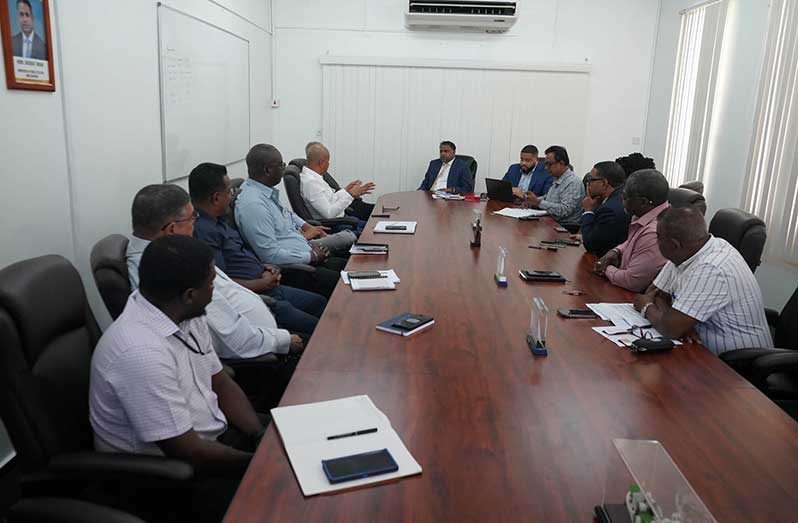 The meeting brought together executives from Guyana Power and Light Inc. (GPL), Power Producers and Distributors Inc. (PPDI), and representatives from Wärtsilä, along with technical teams responsible for power generation, transmission, and distribution