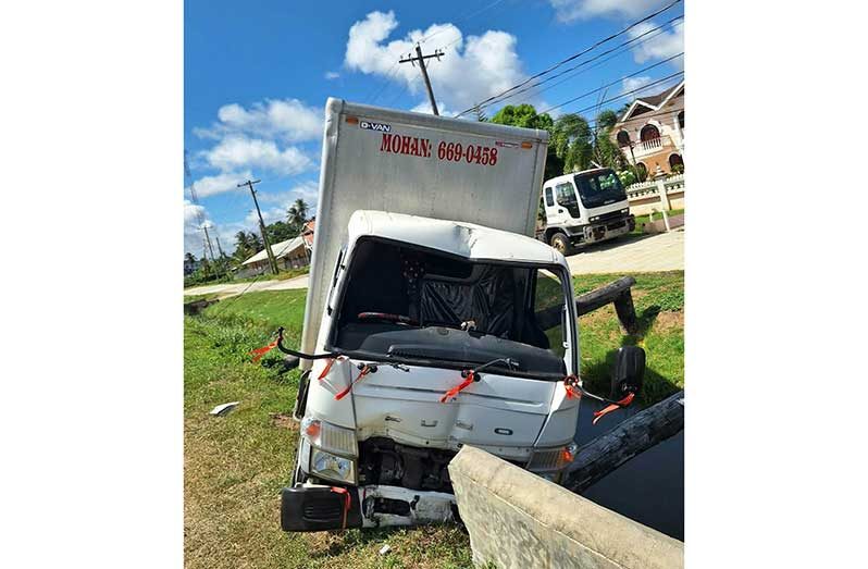 According to a statement issued by GPL, Deonarine was taken into custody at the Mahaica Police Station, where an investigation into the circumstances surrounding the accident is underway
