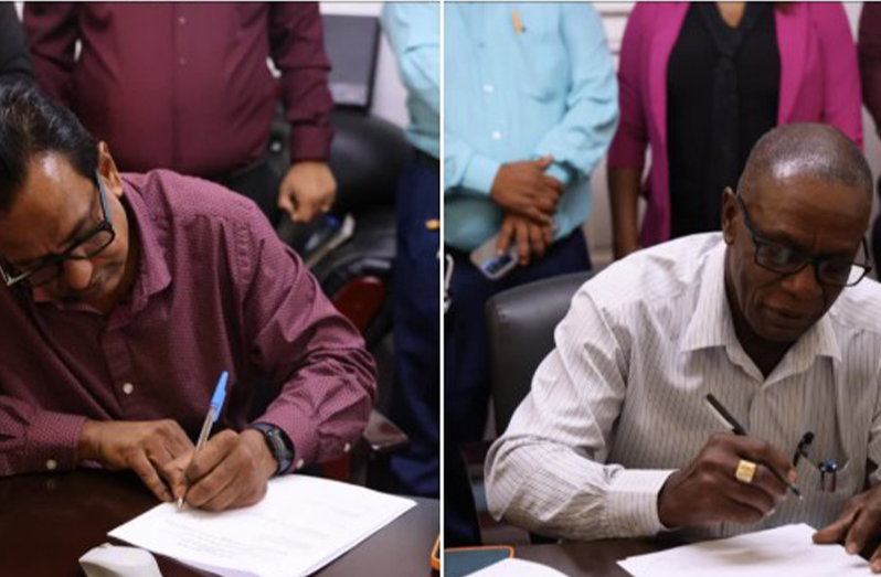 The agreement, executed by Head of GPL’s Executive Management Committee, Kesh Nandlall, and LECI’s General Manager, Avery Trim, sets out a structured framework for the integration, operation and long-term performance of utility-scale solar photovoltaic (PV) systems and Battery Energy Storage Systems (BESS) within the mining town