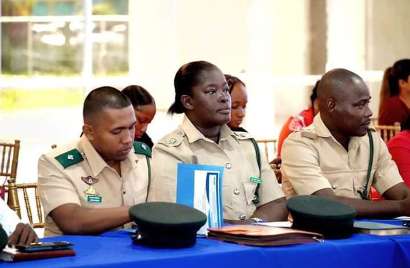 GPS Officers at the first concluded training programme