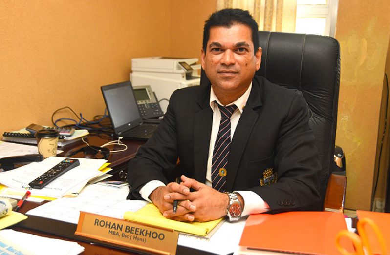 GRA Deputy Commissioner – Excise Stamp and Environmental Levy, Customs, Excise and Trade Operations, Rohan Beekhoo (Adrian Narine Photo)