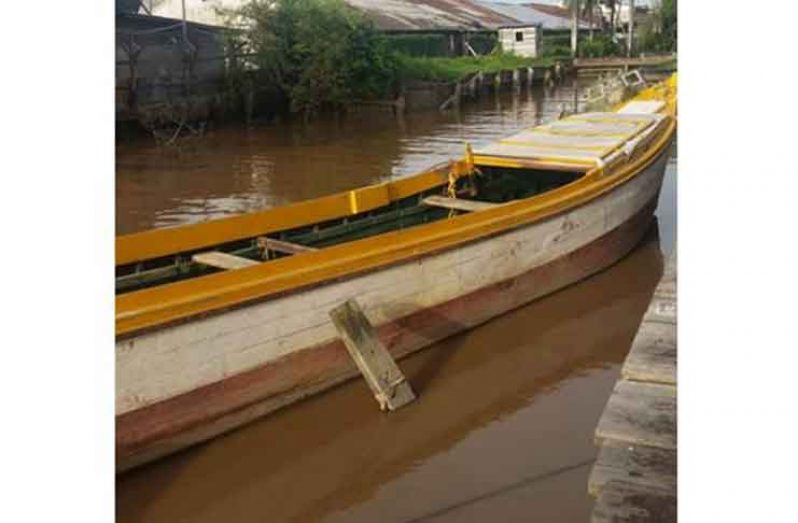 The GRA boat that was recovered