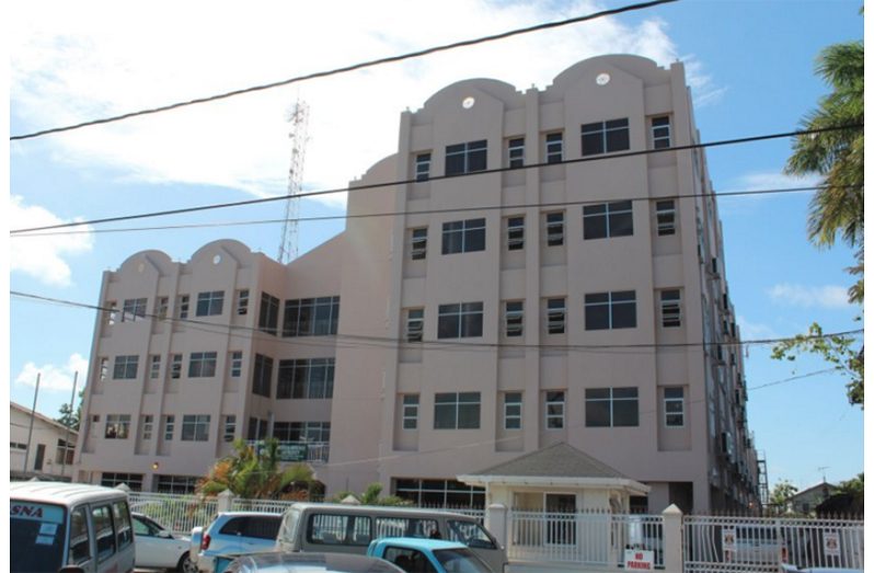 GRA building on Camp Street, Georgetown