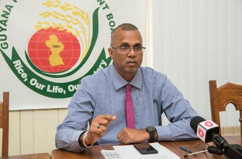 Nizam Hassan, General Manager of the Guyana Rice Development Board