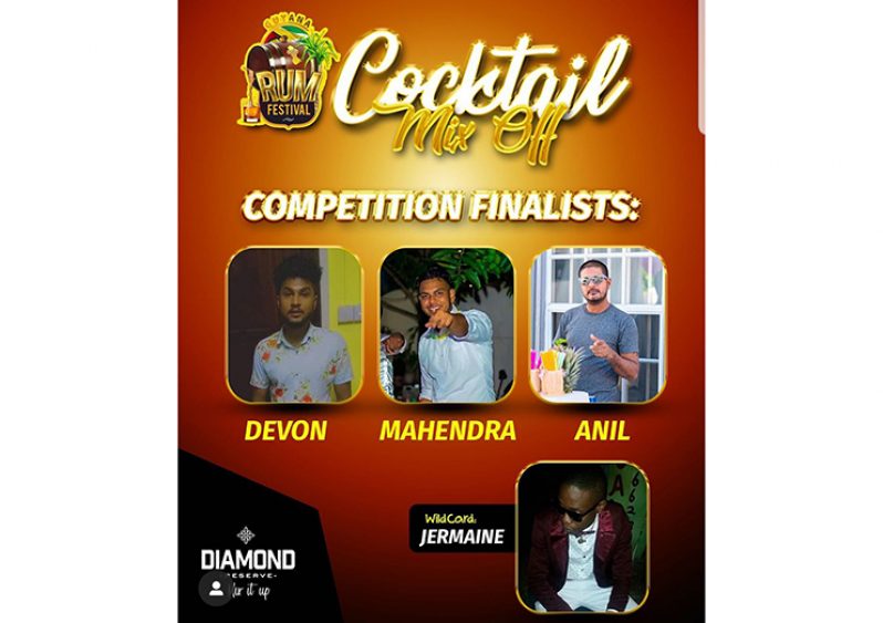 Guyana RumFest Cocktail Mix-Off Finalists