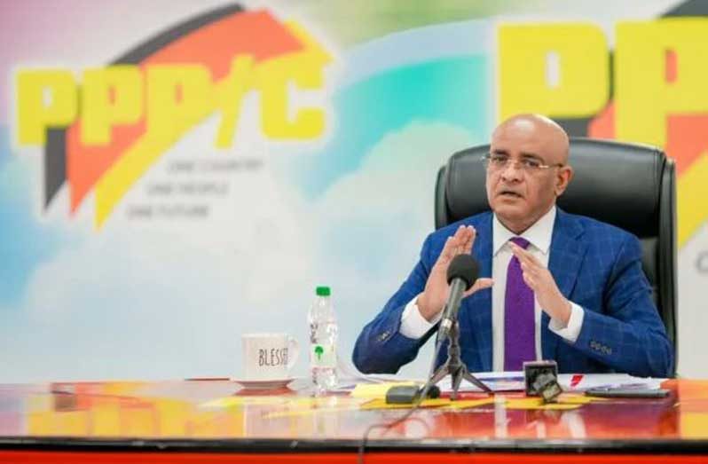 General Secretary of the People’s Progressive Party (PPP), Dr. Bharrat Jagdeo