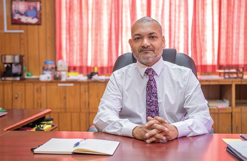 CEO of GSA, Mr. Gavin Ramnarine (Delano Williams photos)