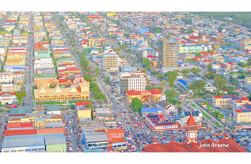The Stabroek Market area (John Greene photo)