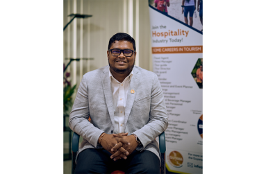 Chetnauth Persaud, Manager of Training and Licensing at the Guyana Tourism Authority (Samuel Maughn photo)