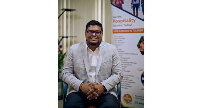 Chetnauth Persaud, Manager of Training and Licensing at the Guyana Tourism Authority (Samuel Maughn photo)
