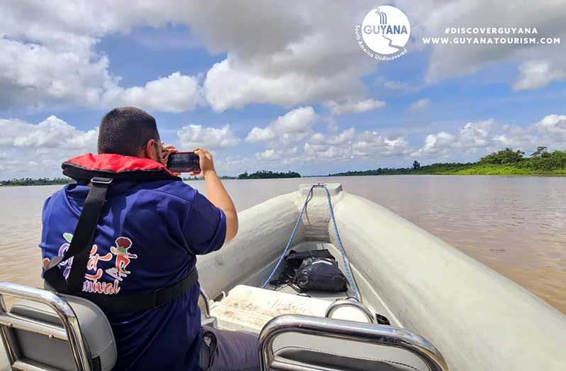 GTA’s Director Kamrul Baksh capturing a breathtaking view (GTA photo)