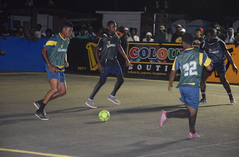The knockout round of the Guinness ‘Greatest of the Streets’ West Demerara/East Bank Demerara Zone will kick off tonight at the Pouderoyen tarmac.