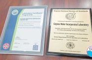 GWI received recertification from GNBS this week, reinforcing the company’s commitment to strengthening laboratory operations, maintaining public confidence
Photo credit- GWI/Facebook