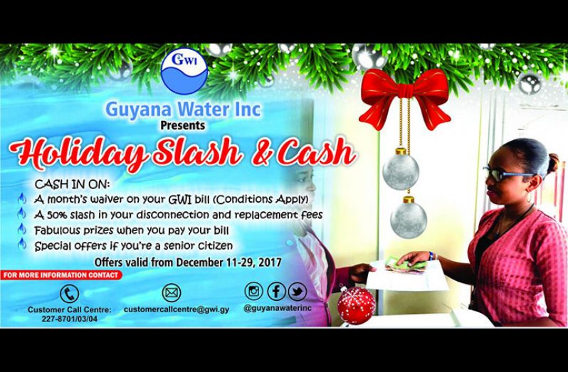 The Christmas promotion launched by GWI on Friday