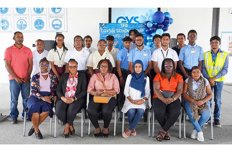 Some 11 students, ten from Region Three and one from Region Nine, are the latest beneficiaries of the Guyana Shore Base Inc. (GYSBI) Technical Scholarship Programme