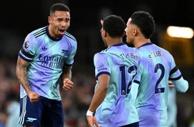 Gabriel Jesus had scored a hat-trick as Crystal Palace were beaten 3-2 in the Carabao Cup on Wednesday