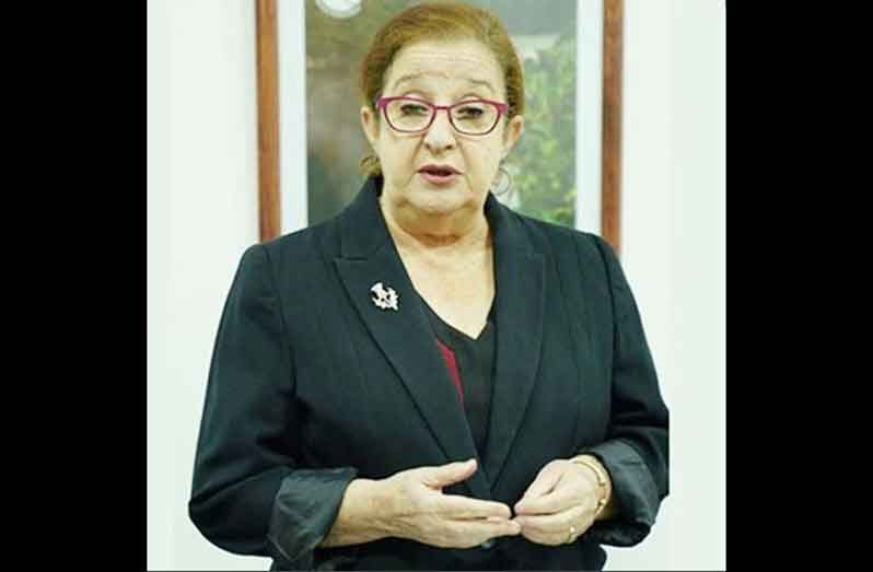 Parliamentary Affairs and Governance Minister, Gail Teixeira
